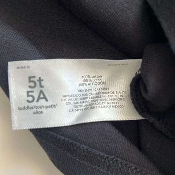 Carters glow in the dark skeleton Halloween pajama shirt - Picture 6 of 8